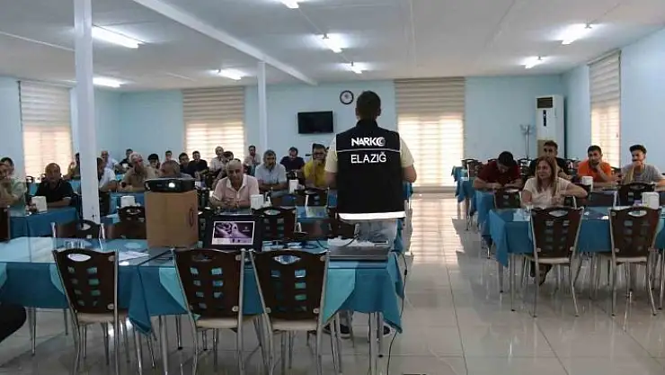 'Elazığ´da Orman Müdürlüğü personeline uyuşturucu ile mücadele eğitimi verildi'