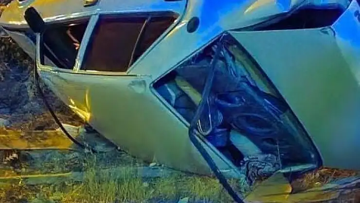 'Elazığ´da otomobil takla attı: 1 yaralı'