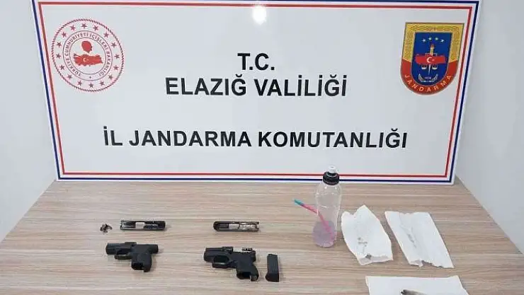 'Elazığ´da ruhsatsız silah ele geçirildi'