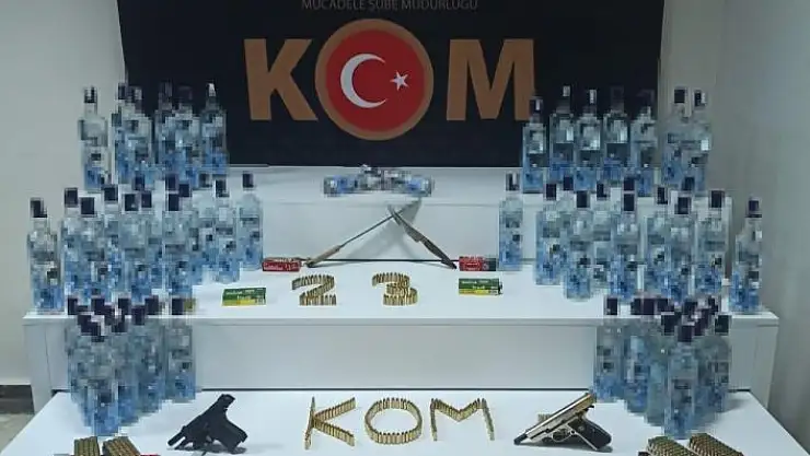 'Elazığ´da sahte içki operasyonu'