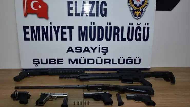 'Elazığ´da son bir haftada 14 şüpheli tutuklandı'