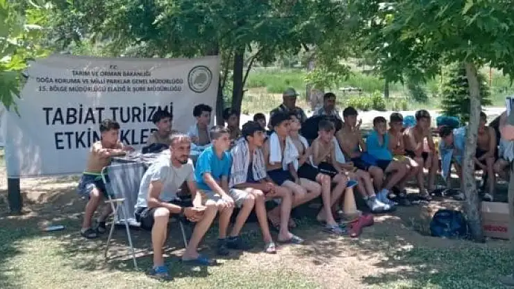 'Elazığ´da tabiat parkı eğitimleri sürüyor'
