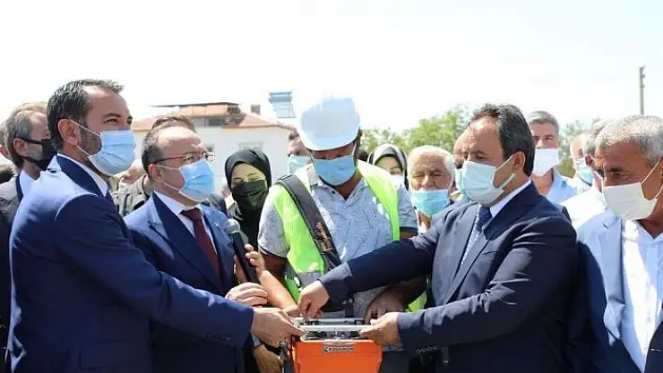 'Elazığ´da temel atma ve şehitlik anıtı açılış programı'