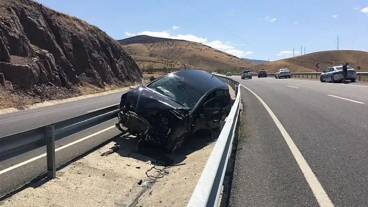 'Elazığ´da trafik kazası: 1 ağır yaralı'