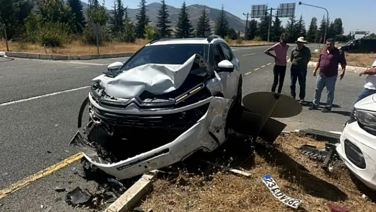 'Elazığ´da trafik kazası: 2 yaralı'