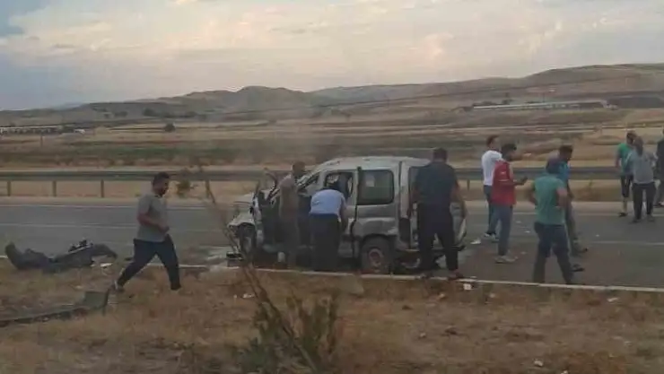 'Elazığ´da trafik kazası: 2 yaralı'