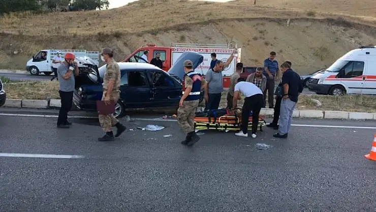 'Elazığ´da trafik kazası: 5 yaralı'
