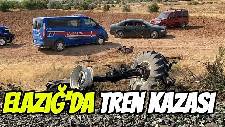 Elazığ´da tren kazası