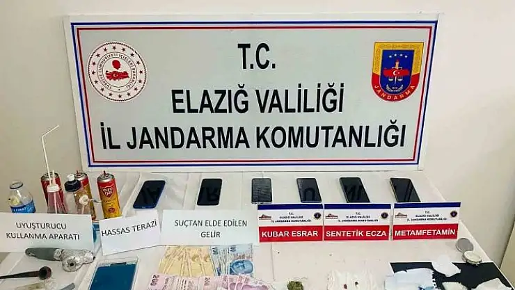 'Elazığ´da uyuşturucu operasyonu: 6 gözaltı'