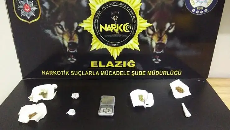 'Elazığ´da uyuşturucu taciri 2 şüpheli tutuklandı'