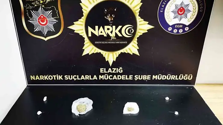 'Elazığ´da uyuşturucu taciri yakalandı'