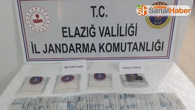 Elazığ'da uyuşturucuyla yakalanan 1 şüpheli tutuklandı