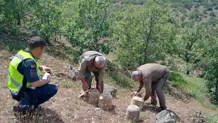 'Elazığ´da yasa dışı avcılık yapan 4 kişi yakalandı'