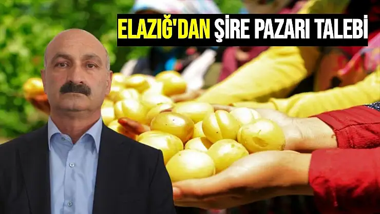 Elazığ´dan Şire Pazarı talebi