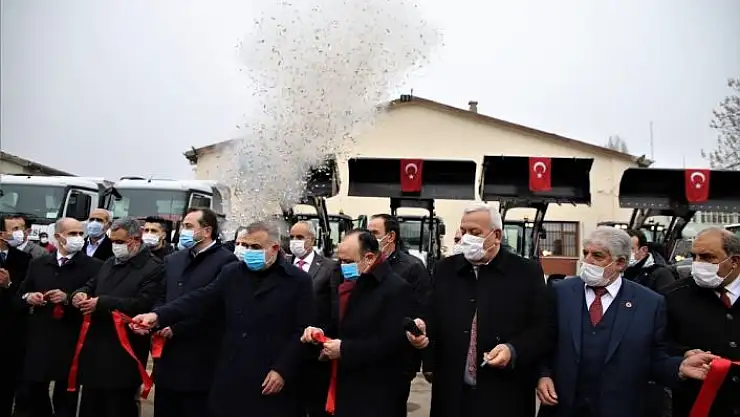 'Elazığ İl Özel İdaresi araç filosuna 28 yeni araç kattı'