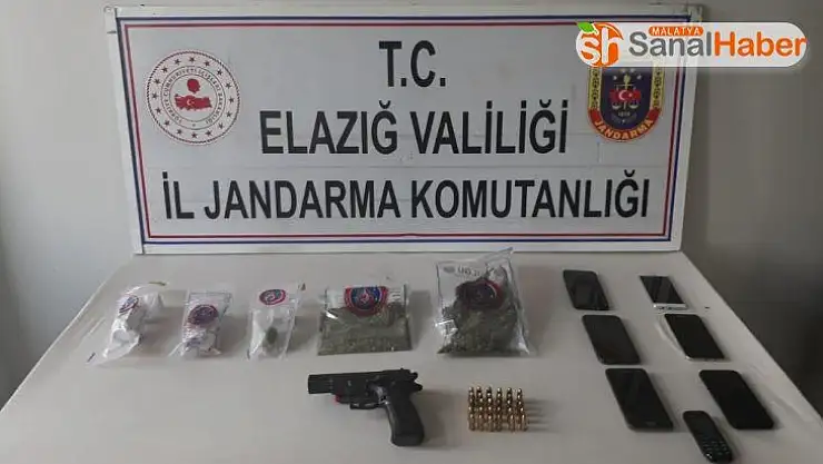 Elazığ merkezli 2 ilde uyuşturucu operasyonu: 6 tutuklama