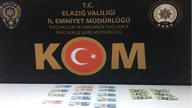 'Elazığ polisinden sahte para operasyonu'