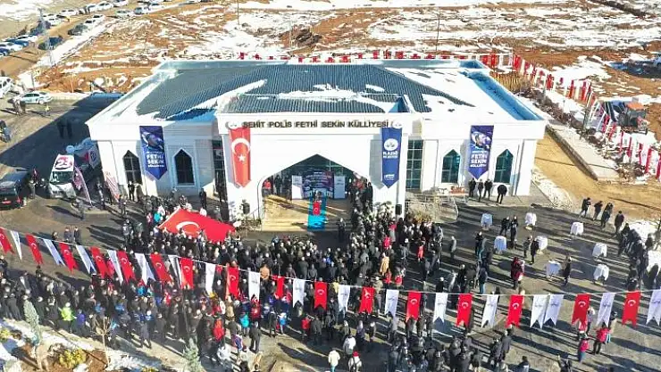 'Elazığ şehidini unutmadı, Şehit Fethi Sekin Külliyesi törenle açıldı'