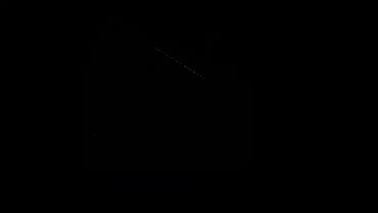 'Elazığ semalarında ´Starlink´ uyduları görüldü'