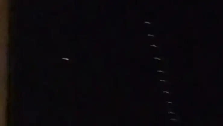 'Elazığ semalarında ´Starlink´ uyduları görüldü'