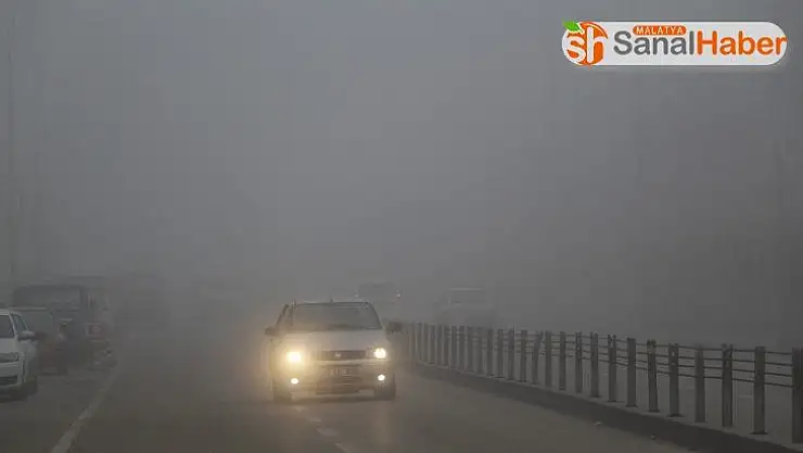 Elazığ siste kayboldu