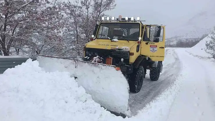 'Elazığda 337 köy yolu ulaşıma açıldı'