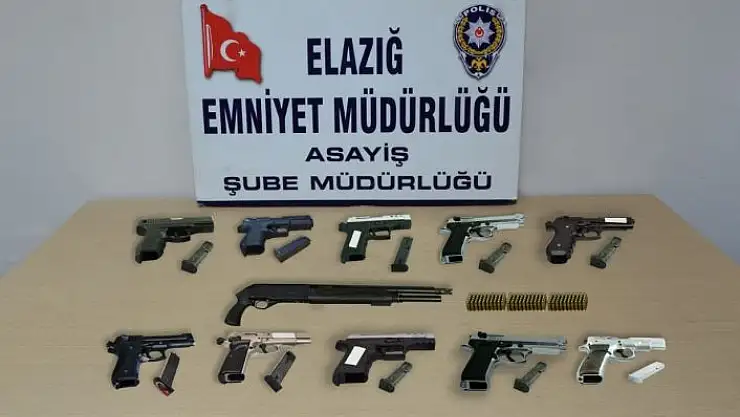 'Elazığda asayiş ve şok uygulamaları: 120 şüpheli yakalandı'