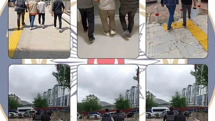 'Elazığda kesinleşmiş hapis cezası bulunan 17 zanlı yakalandı'