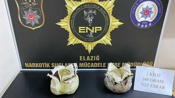 'Elazığda sokak satıcılarına operasyon: 2 gözaltı'