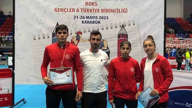'Elazığlı boksörlerden 3 bronz'
