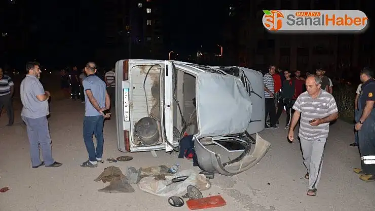 Elbistan'da kaza: 2 yaralı