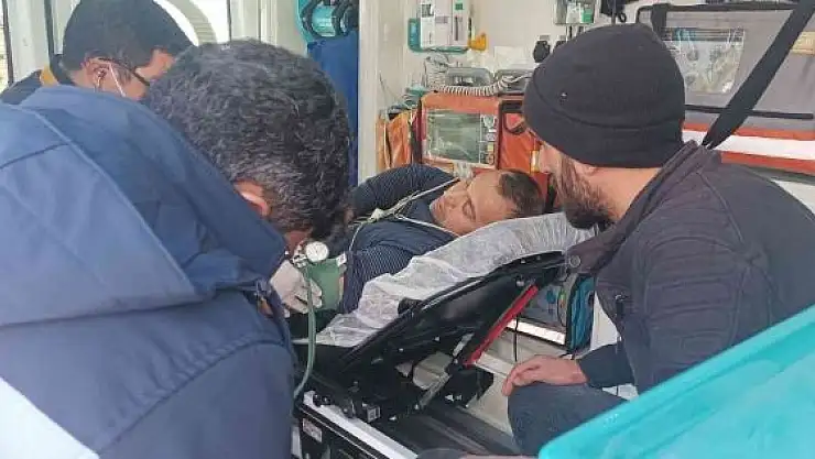 'Elektrik akımına kapılan kişi yaralandı'