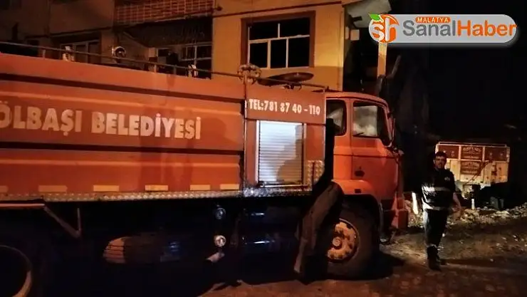 Elektrik kontağı yangına neden oldu