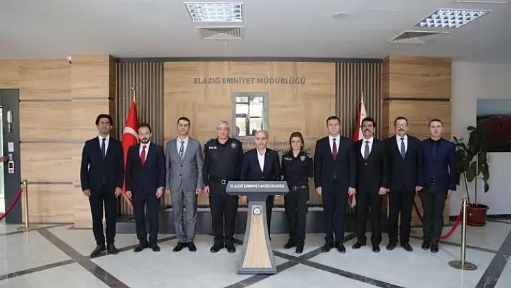 'Emniyet Genel Müdürü Aktaş, Elazığ´da emniyet personeli ile bir araya geldi'