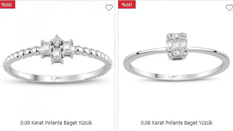 En Şık Baget Yüzük Modelleri