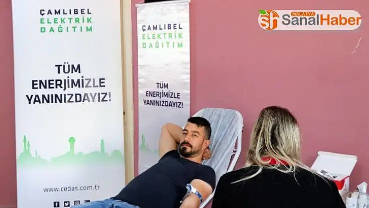 Enerji çalışanlarından kan bağışı