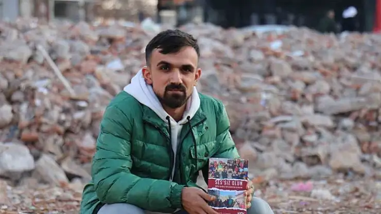 'Enkaz altından çıktıktan sonra yaşadıklarını kaleme aldı'