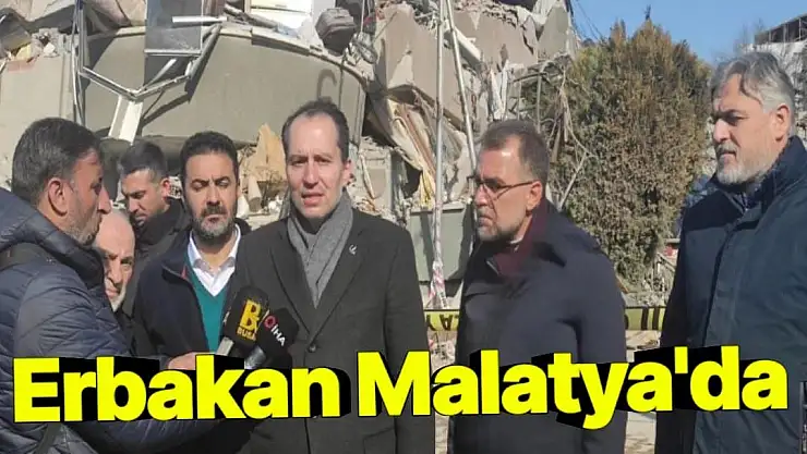 Erbakan Malatya'da