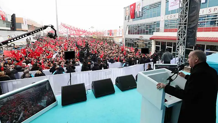 Cumhurbaşkanı Erdoğan, Malatya'da 201 bininci deprem konutunun anahtar teslim törenine katıldı