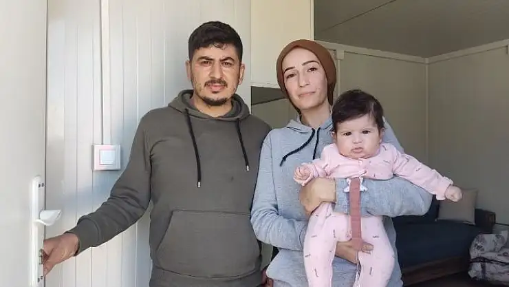 'Erdoğan ve Bahçeli´nin konteynerde ziyaret ettiği Aksu ailesi İHA´ya konuştu'