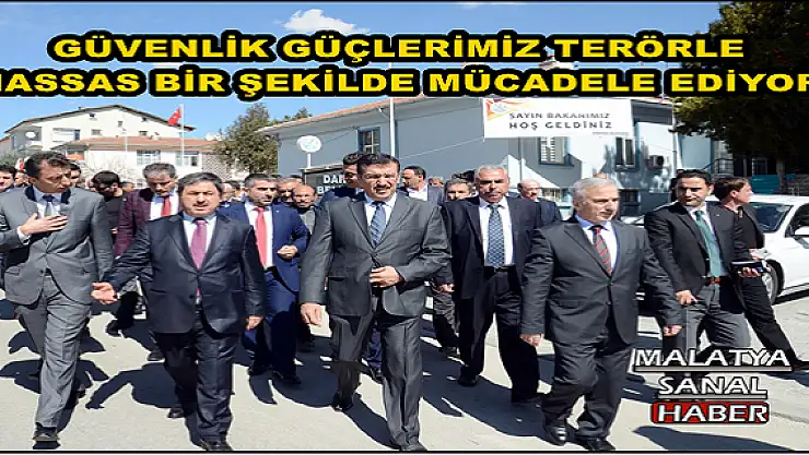 GÜVENLİK GÜÇLERİMİZ TERÖRLE HASSAS BİR ŞEKİLDE MÜCADELE EDİYOR