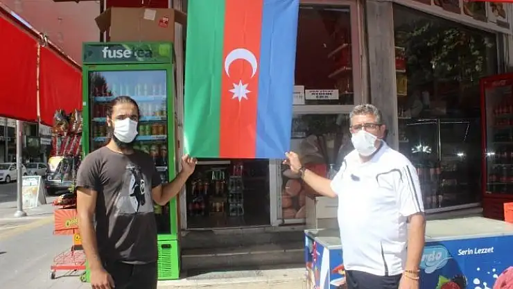 'Esnaf Azerbaycan için tek yürek oldu'