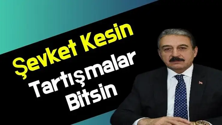 ESOB Başkanı Keskin Artık tartışmalara nokta koyulmalıdır