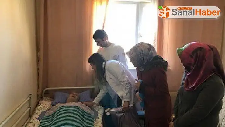 Evde sağlık hizmetleri 22 ekiple yürütülüyor