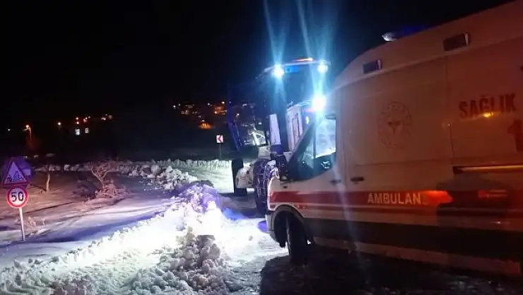 'Evlerinde mahsur kalan hastaları ekipler kurtarıyor'