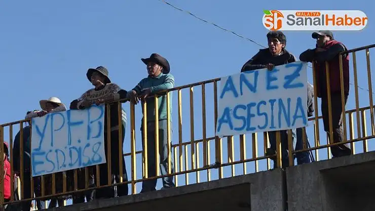 Eylemcilerden geçici devlet başkanı Anez'e 48 saat süre
