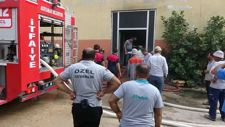 'Fabrika yangını korku ve paniğe neden oldu'