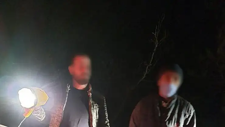 'Far ile tavşan avlayan 4 şahsa ceza yazıldı'