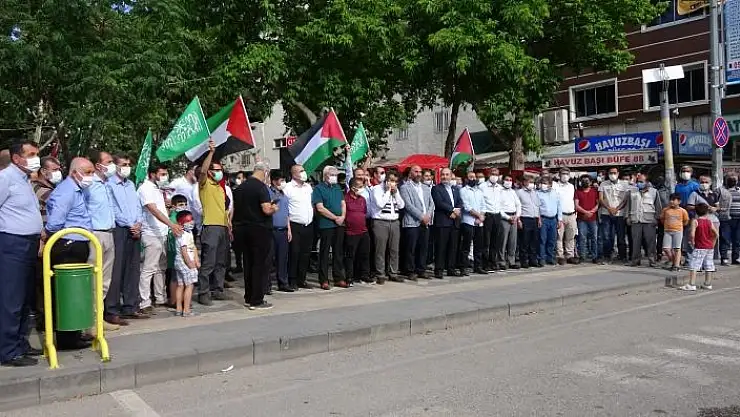 'Filistin için Adıyaman´da dualar edildi'