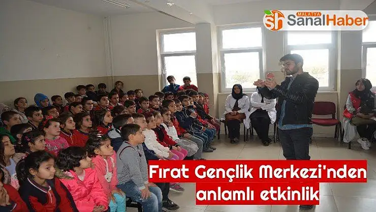 Fırat Gençlik Merkezi'nden anlamlı etkinlik